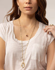 Captured Pink Tourmaline Necklace