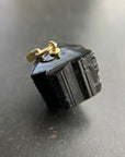 Black Tourmaline Bead Pendant