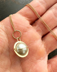 tahitian pearl necklace, pearl necklace, pearl jewelry, gold necklace, 14k gold necklace, gold jewelry, hilary finck jewelry, fine jewelry, unique jewelry.