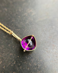Captured Amethyst Pendant