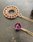 Captured Amethyst Pendant