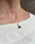 Captured Amethyst Pendant