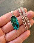 Chrysocolla Captured® Pendant — One of a Kind