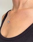 Captured® London Blue Topaz Orb Pendant