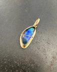 Captured Australian Boulder Opal Charm