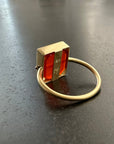 Captured® Carnelian Ring