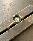 Captured Cat's Eye Tourmaline Ring
