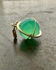 Captured® Chrysoprase Orb Pendant