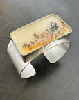 Captured® Dendritic Agate Cuff Bracelet