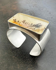 Captured® Dendritic Agate Cuff Bracelet