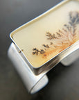 Captured® Dendritic Agate Cuff Bracelet