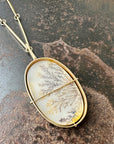 Captured Dendritic Agate Necklace