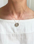 Captured Dendritic Quartz Necklace