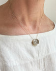 Captured Dendritic Quartz Necklace