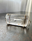 enhydro quartz pendant in silver and 18k gold