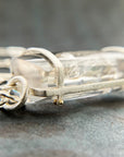 Enhydro Quartz Rectangular Pendant