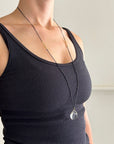 Captured ® Enhydro Quartz Teardrop Pendant