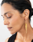 Fringe Chandelier Earrings
