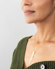 Hand Hammered Fringe Necklace