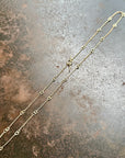 Hammered Link & Cable Chain