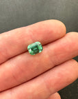 Mint Green Tourmaline Cushion Cut