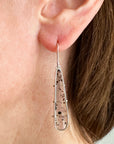 Montana Agate Speckled Earrings