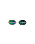 Captured Striped Opal Studs