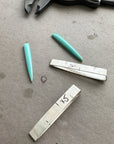 Captured Indonesian Opalized Wood Earrings