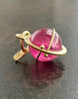 Captured® Pink Tourmaline Orb Pendant