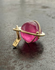 Captured® Pink Tourmaline Orb Pendant