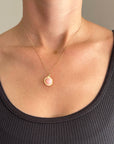 Captured® Pink Opal Orb Pendant
