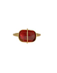 Captured Pink Tourmaline Ring