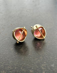 Captured® Pink Tourmaline Studs