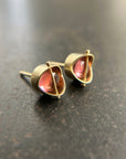 Captured® Pink Tourmaline Studs