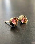 Captured® Pink Tourmaline Studs