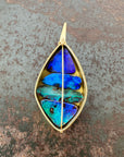 Captured Boulder Opal pendant