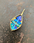 Captured Boulder Opal pendant