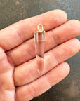Captured Quartz Torpedo Pendant