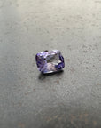 Lilac Cushion Cut Sri Lankan Sapphire