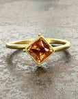 Captured Tanzanian Garnet Ring
