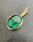 Captured® Teal Tourmaline Pendant