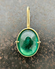 Captured® Teal Tourmaline Pendant