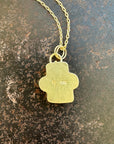 boulder opal necklace, hilary finck jewelry, captured, 18k gold, one of a kind, fine jewelry, handmade jewelry, unique jewelry
