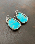Captured Turquoise Drop Earrings