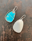 Captured Turquoise Drop Earrings
