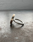 Captured Dendritic Agate Ring