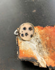 Captured Dendritic Agate Ring