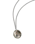 Captured Pyrite in Quartz Necklace