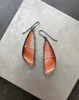 Captured Banded Agate Earrings