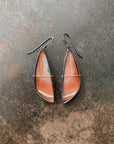 Captured Banded Agate Earrings